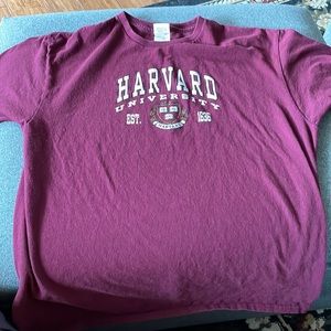 Harvard University t shirt. Men’s large.